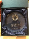 Diotec’s Annual Distributor Meeting - 2017 Top Distributor Award.