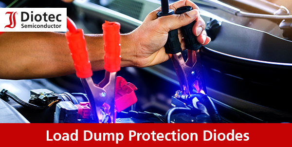 Diotec Semiconductor Load Dump Protection Diodes banner image.