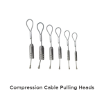 Burndy compression cable pulling heads product.
