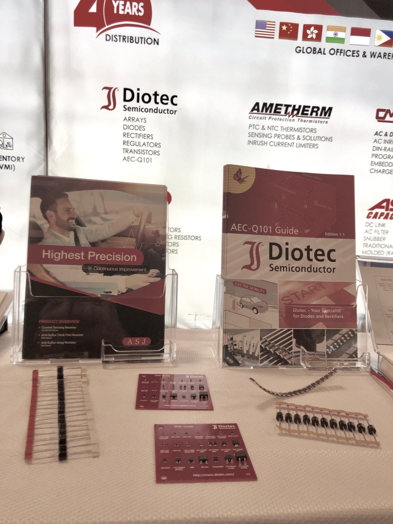 Diotec products at the IBS booth.