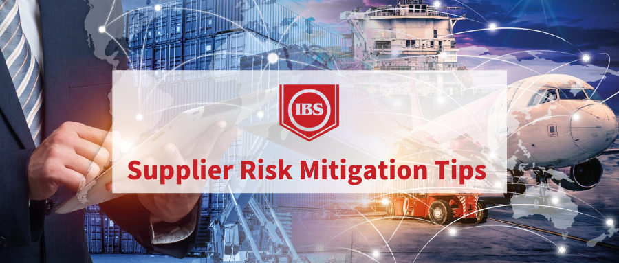 Supplier Risk Mitigation Tips banner image.
