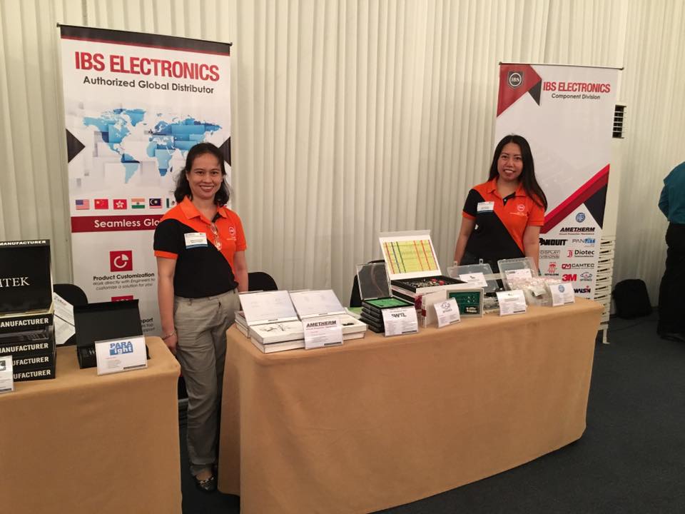 IBS Electronics booth at the USAID-Stride Innovation Workshop.