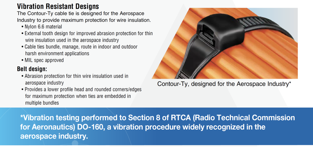 Vibration Resistant Design features.