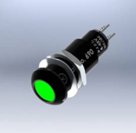 Marl 690 series green LED indicator.
