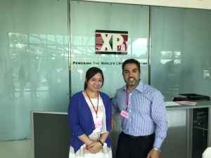 IBS Managing Director Rob, along side IBS Tech’s Senior Sales Manager Hilda Lai.